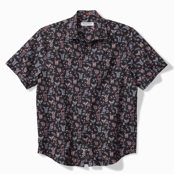 Tommy Bahama Other - Tommy Bahama Men's Bahama Coast Boozy Nights IslandZone Shirt Small NWT